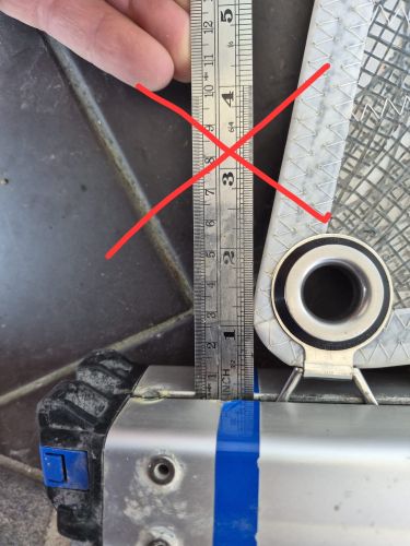 not measured correctly